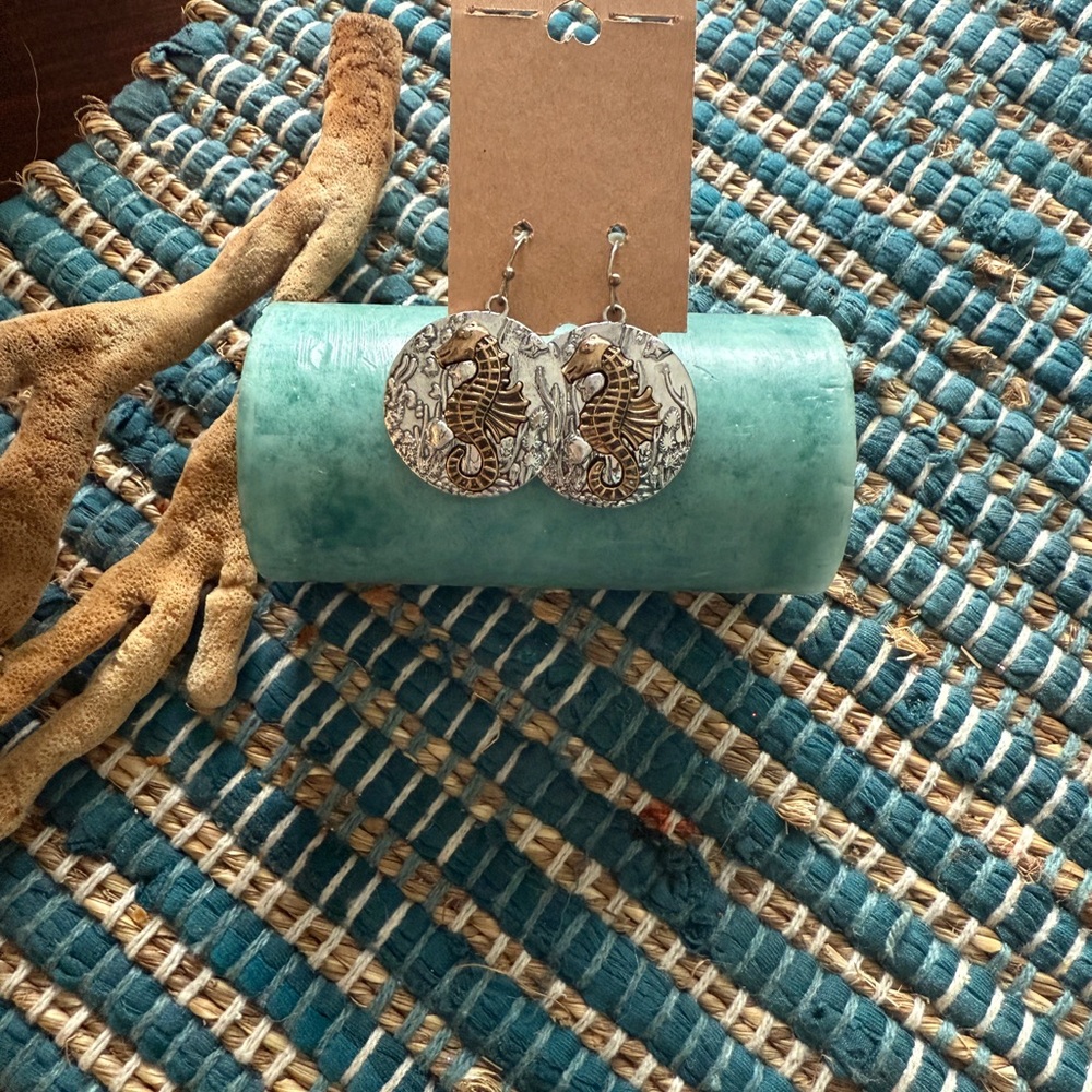 Seahorse Dangle Earrings